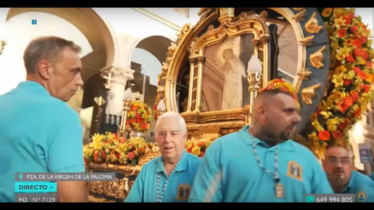Procesión de la Virgen de la Paloma
