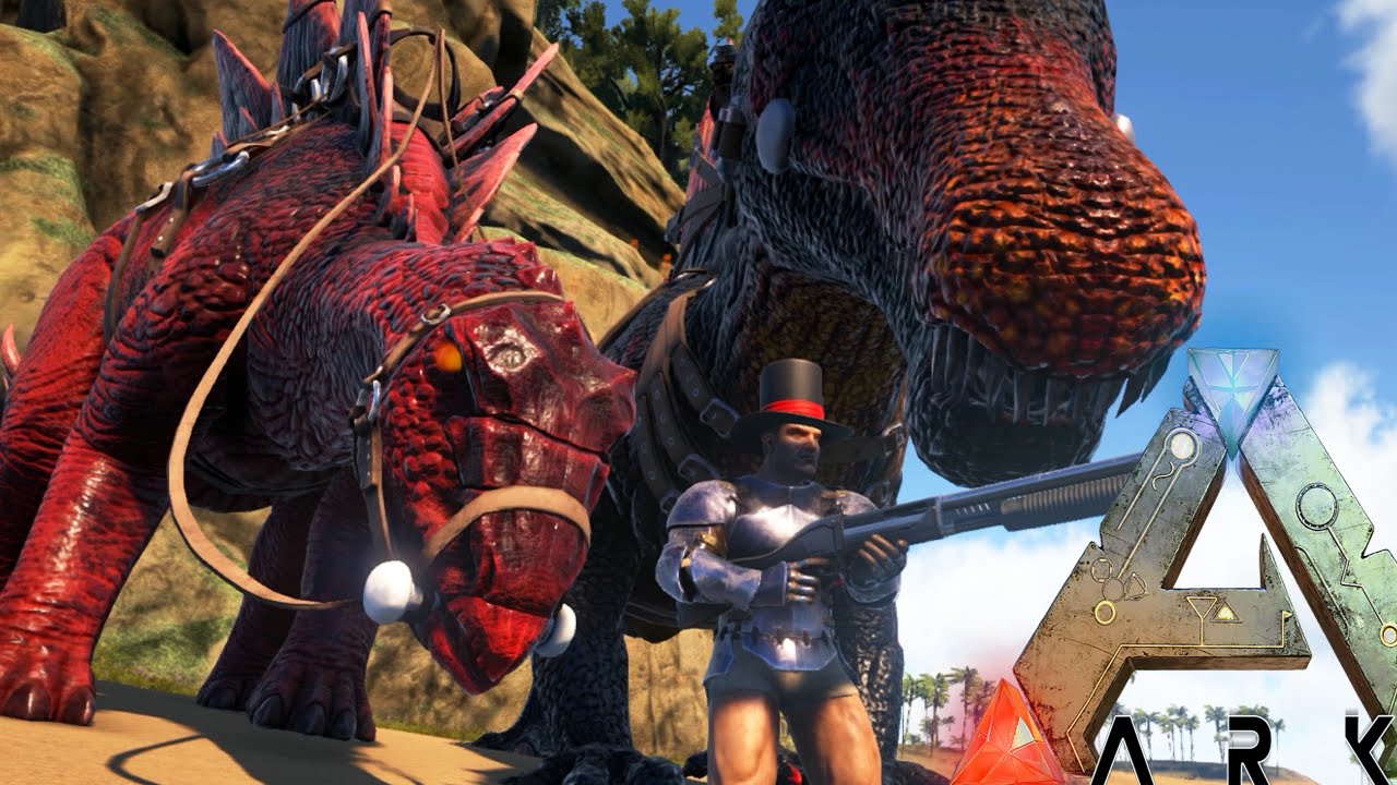 Ark Survival Evolved - DRAGON KILLING, ALPHA STEGO TAMING - Modded Survival Ep58 (Ark Gameplay)