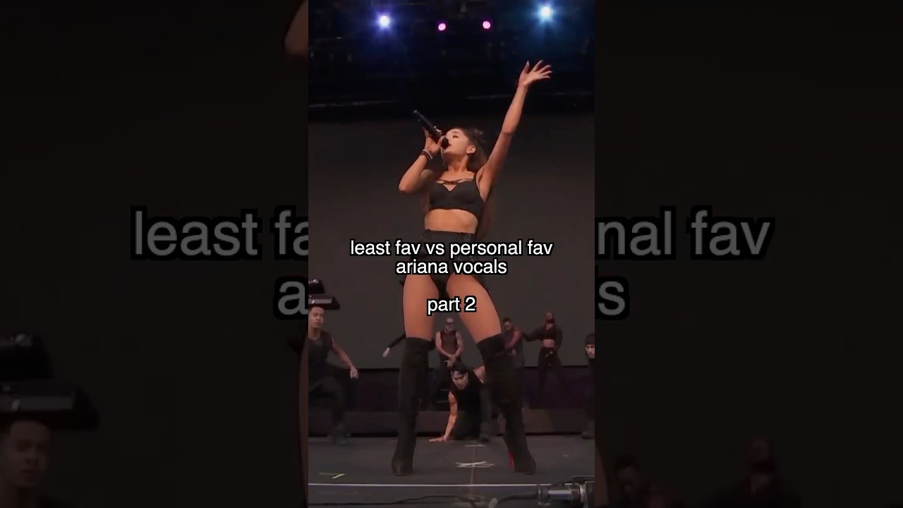 least favourite vs favourite ARIANA GRANDE vocals (part 2) | #arianagrande #shorts