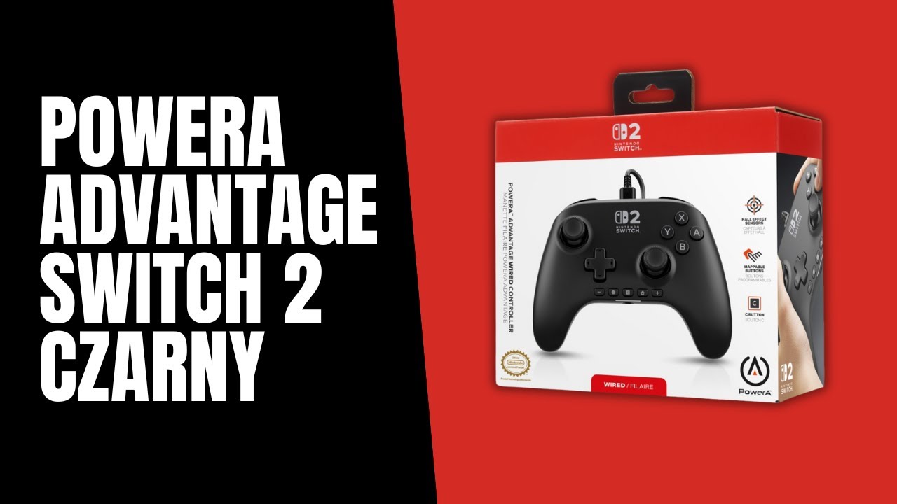 PowerA Advantage Switch 2 - unboxing i prezentacja