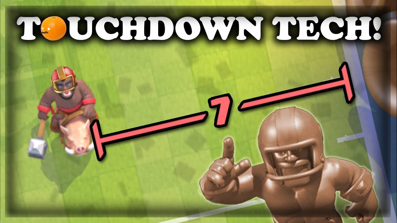 Touchdown Tech Building Placements & Gameplay | Clash Royale