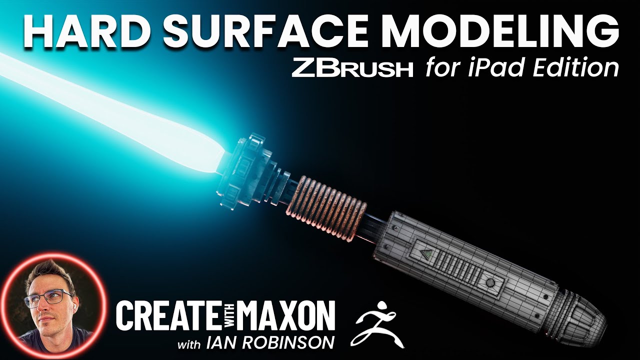 Hard Surface Modeling using ZBrush for iPad – Create with Maxon