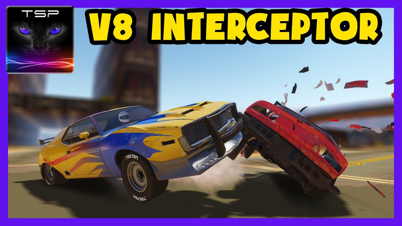 Original Mad Max Interceptor in carmageddon style Demo Derby - Wreckfest #135
