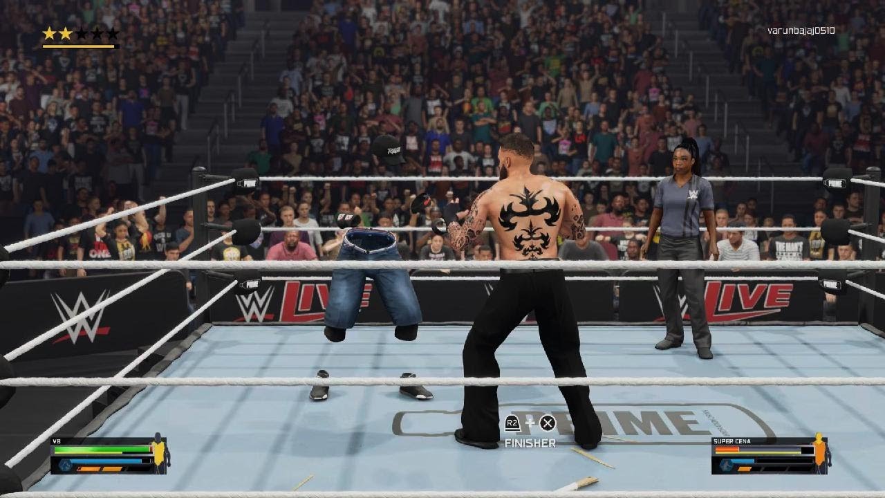 WWE 2K25 MyRISE – VB vs Super Cena | WWE Live Showdown