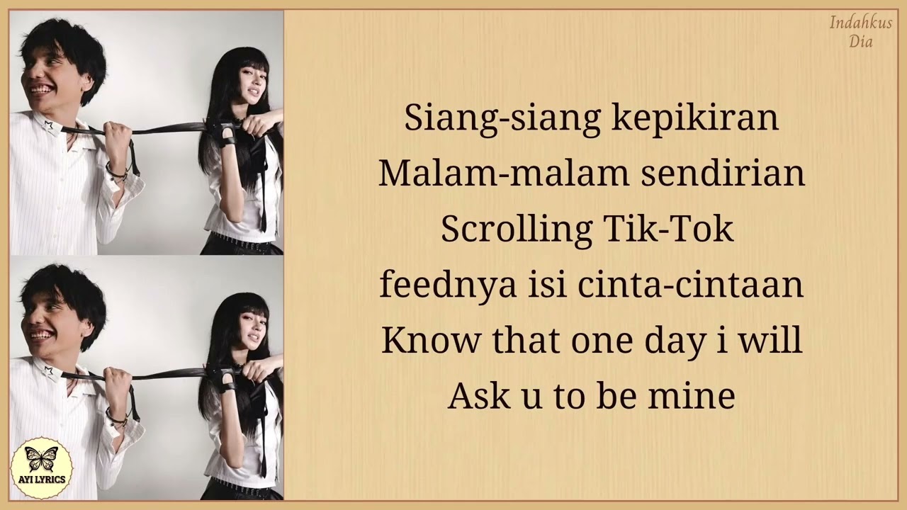 DIA & INDAHKUS - MALU MALU (Lyrics)