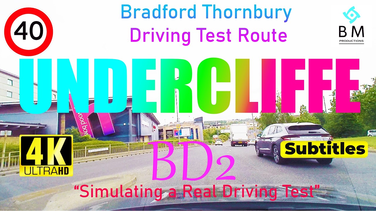 Bradford Thornbury test route Undercliffe 