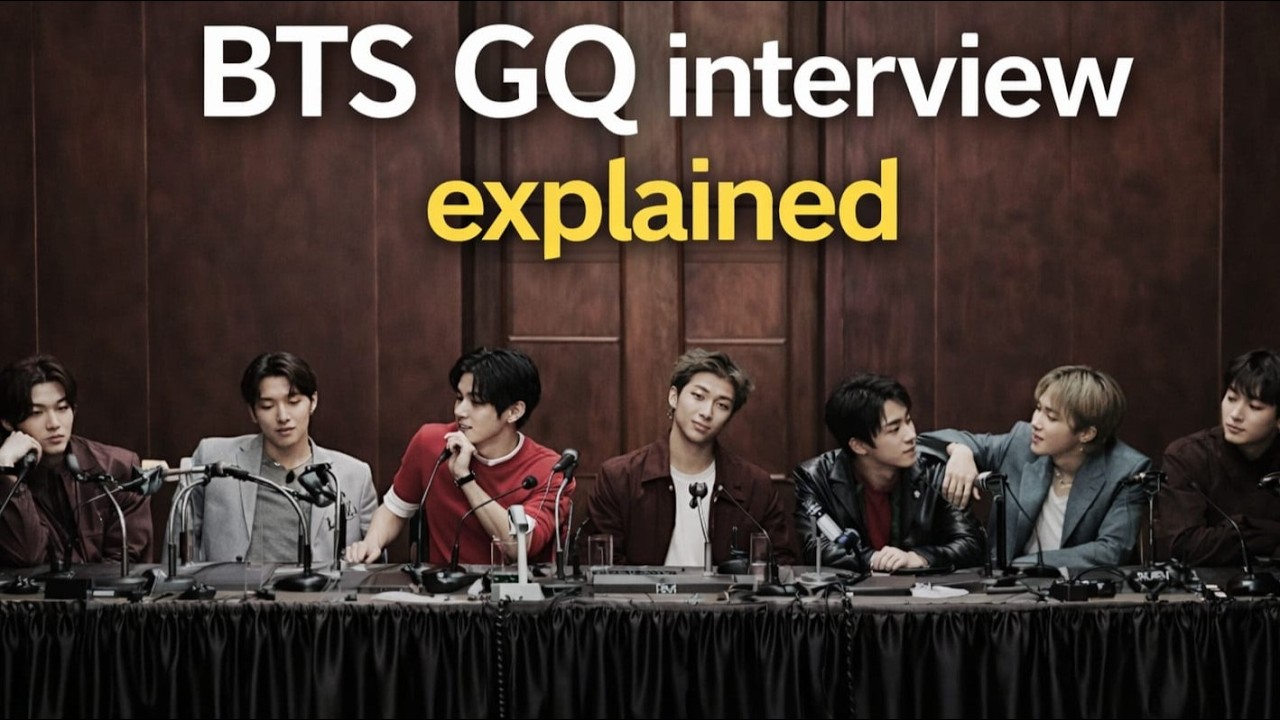 BTS GQ Cover Story Explained | Full Interview Breakdown After Military Service | Comeback Era Begins