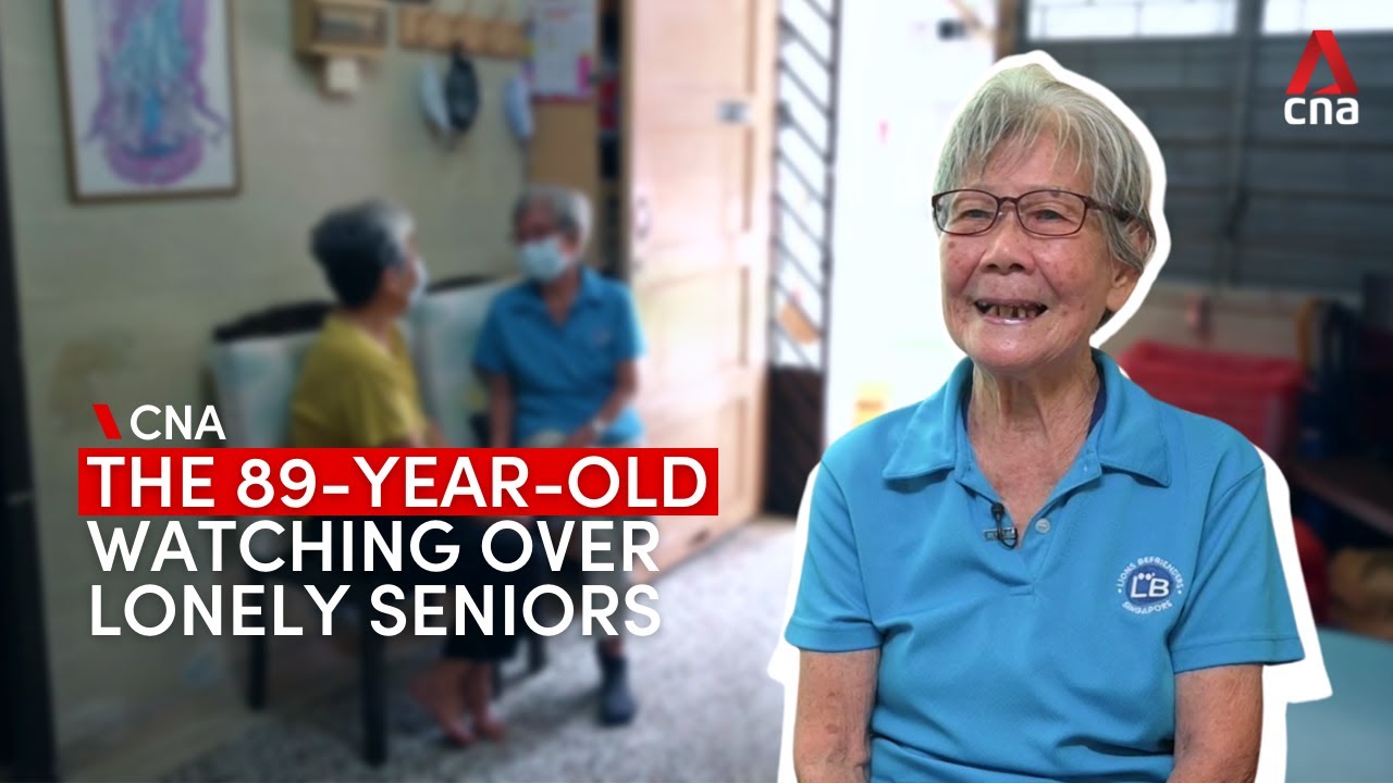 The tireless befriender: The 89-year-old volunteer checking up on lonely seniors in Singapore