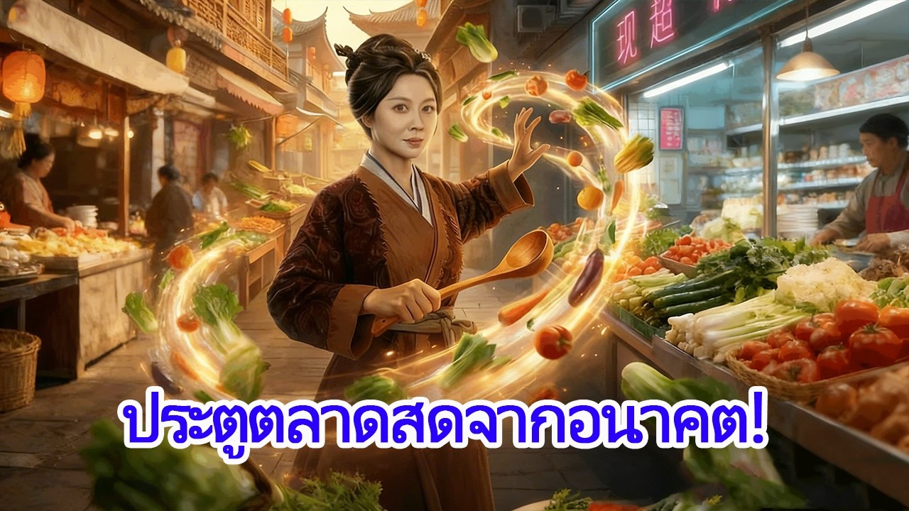 หญิงชราโบราณมีมิติพิเศษ เปิดประตูตรงสู่ตลาดสดยุคปัจจุบันได้อย่างเหลือเชื่อ