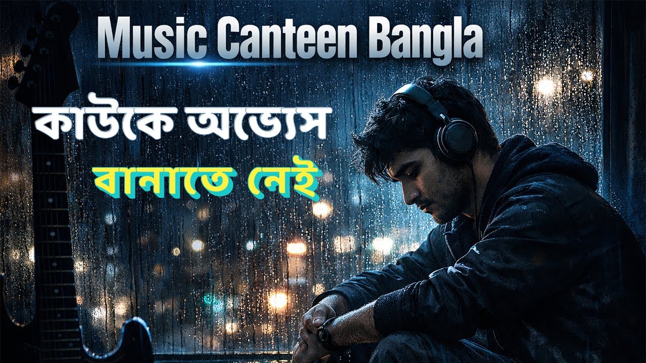 কাউকে অভ্যেস বানাতে নেই | Bengali Emotional Rock Song | Music Canteen Bangla 2026
