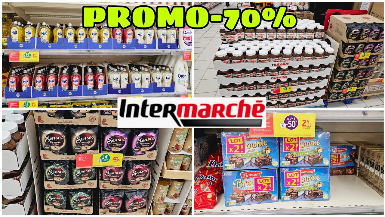 🛒INTERMARCHÉ PROMOTION BONSPLANS -70% #intermarché #promointermarché #promotion #promo #intermarché