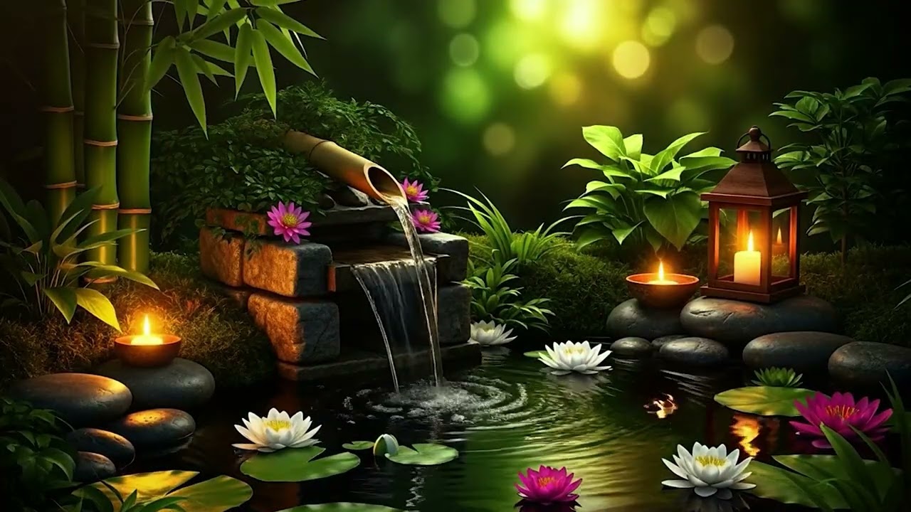 Healing Sleep Music - Water Sound, Calming Music, Deep Sleep, Relieve Stress, Anxiety and Depression