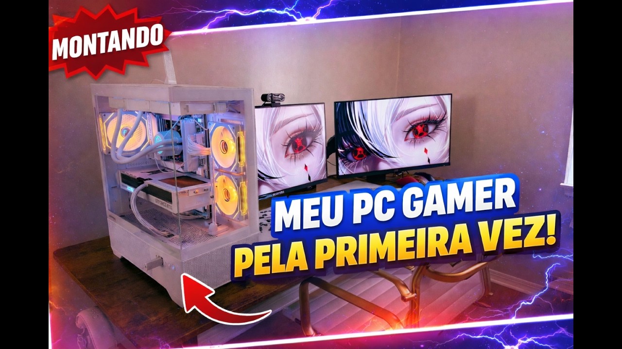 MONTANDO O MEU PC PELA PRIMEIRA VEZ 2026