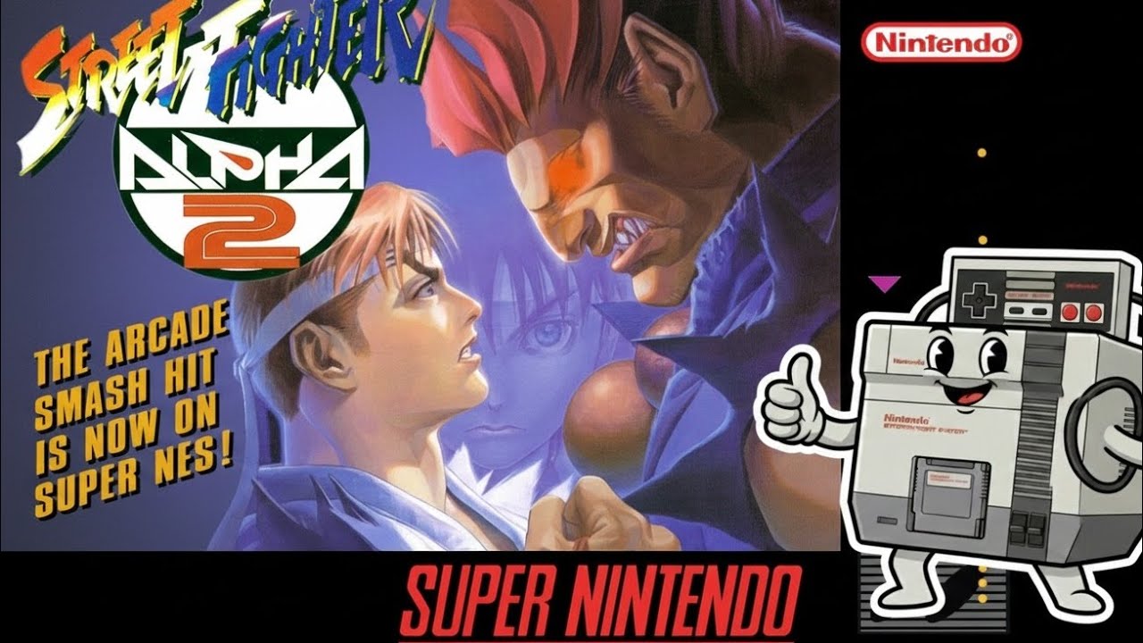 Old's is Gold - Street fighter Alpha 2 - SNES(Ouya)