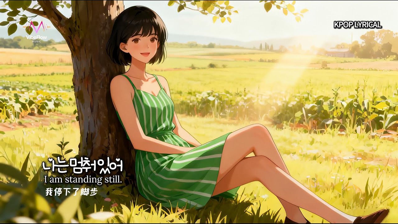 🎧나는 멈춰 있어 I am standing still【@VibeFlow Music】 #K-pop #lyrical #folksong #Chill #R&B #MusicVideo #AI