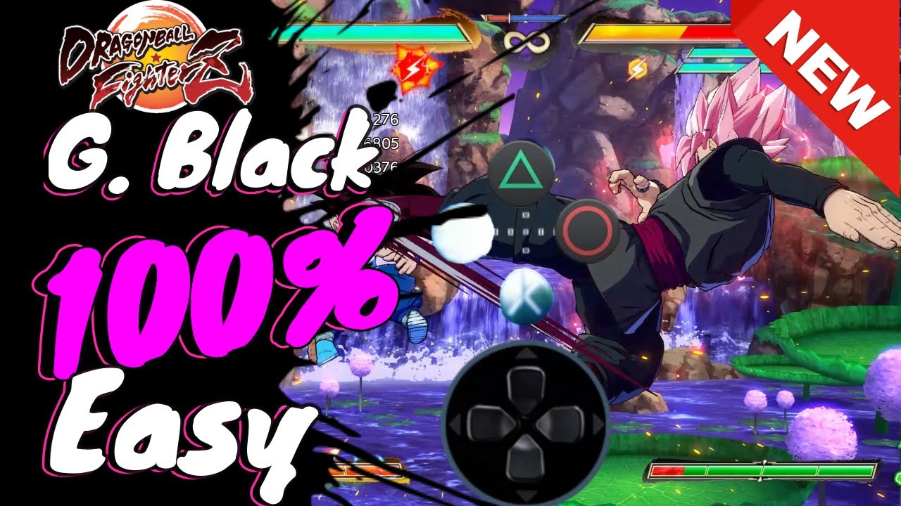 D🅱FZ ➤G. Black EASY TOD combo solo 100% Season 4!!! Tutorial【 Dragon Ball FighterZ】