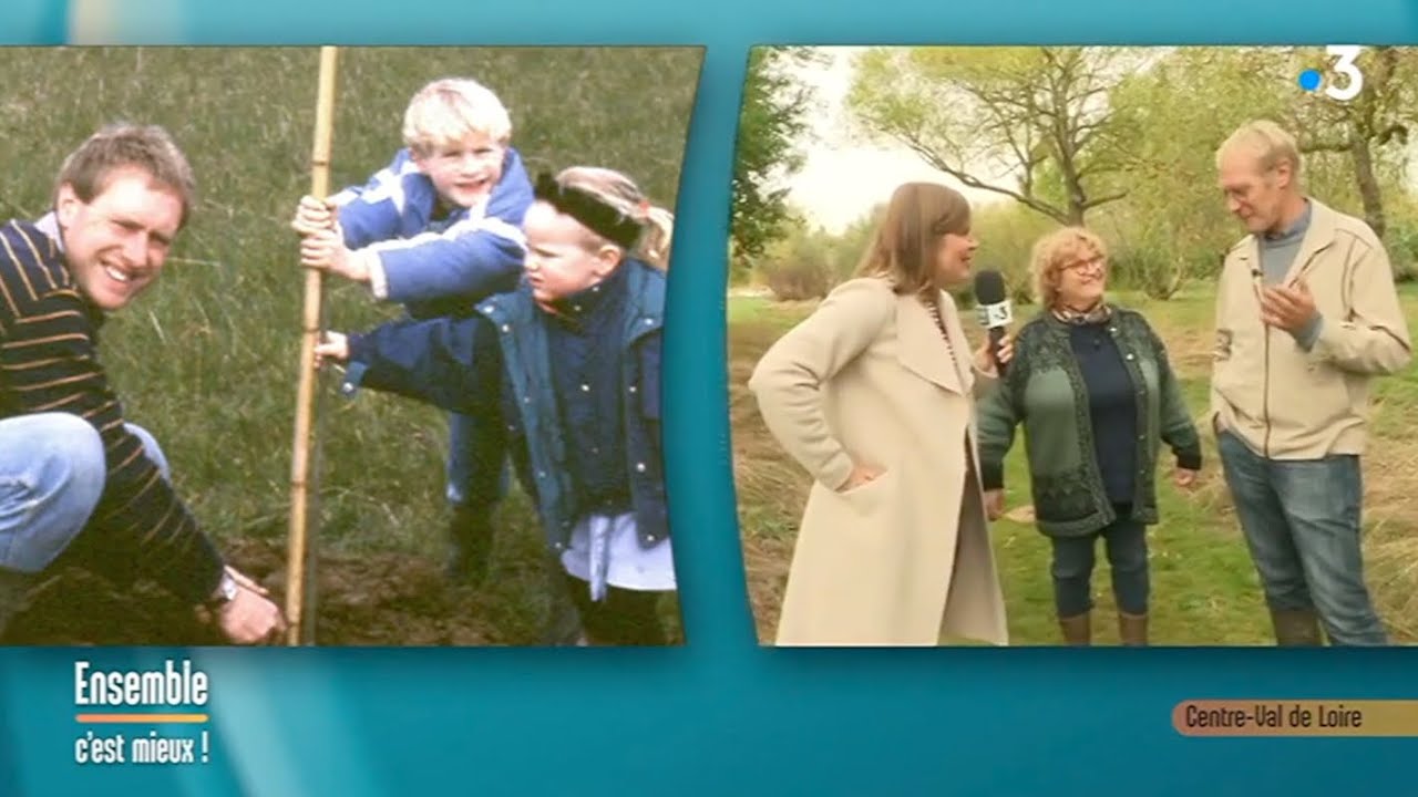 Reportage à l'Arboretum de la Petite Loiterie pour l'émission Ensemble C'est Mieux