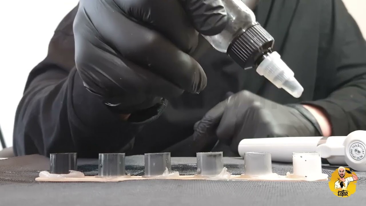Part 1 of Black and gray tattoo tutorial/ قسمت اول آموزش خالکوبی سبک بلک اند گری
