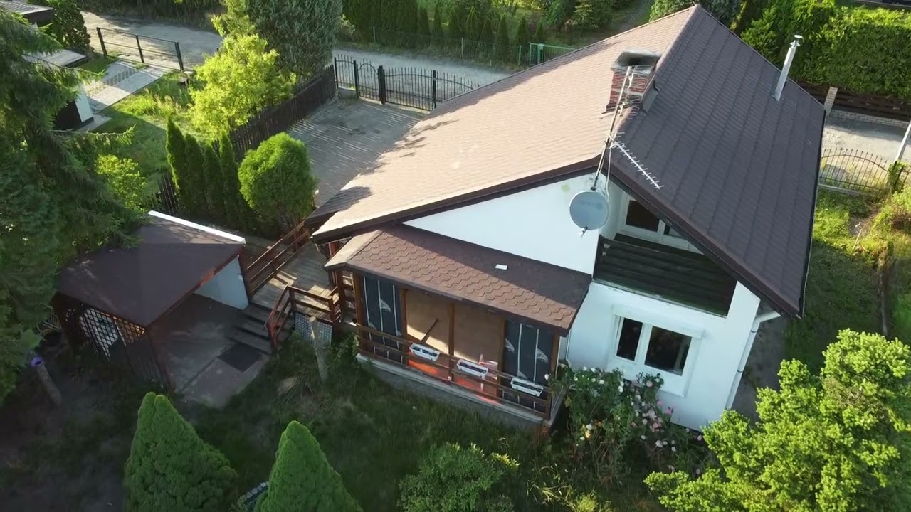 Dom całoroczny z działką nad jeziorem Lusowo k. Poznania - dodano 10.07.2023