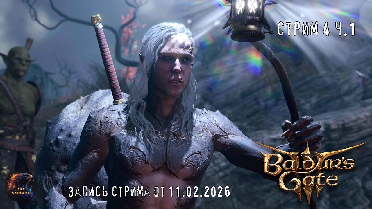 Проблемы с провайдером?- Baldur's Gate 3 - Стрим 4 #1 - запись стрима от 11.02.2026