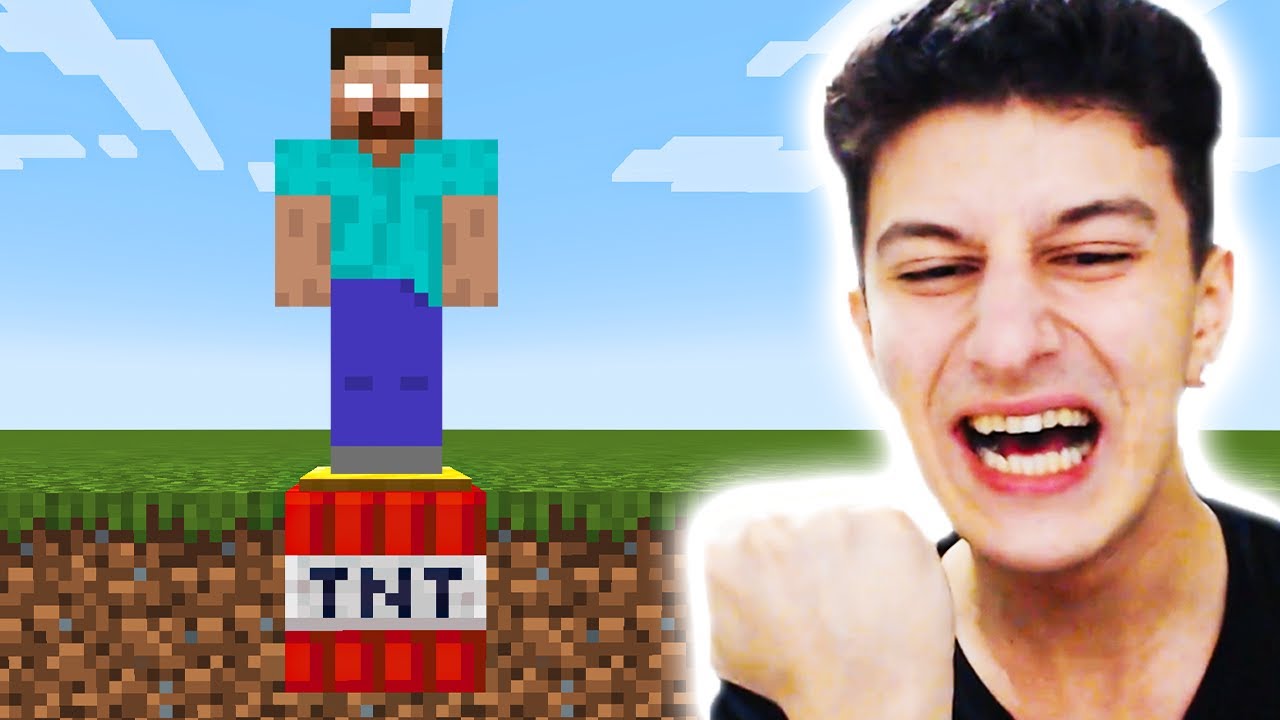 HEROBRİNE'A GİZLİ TUZAK KURDUM 😱 Minecraft 39