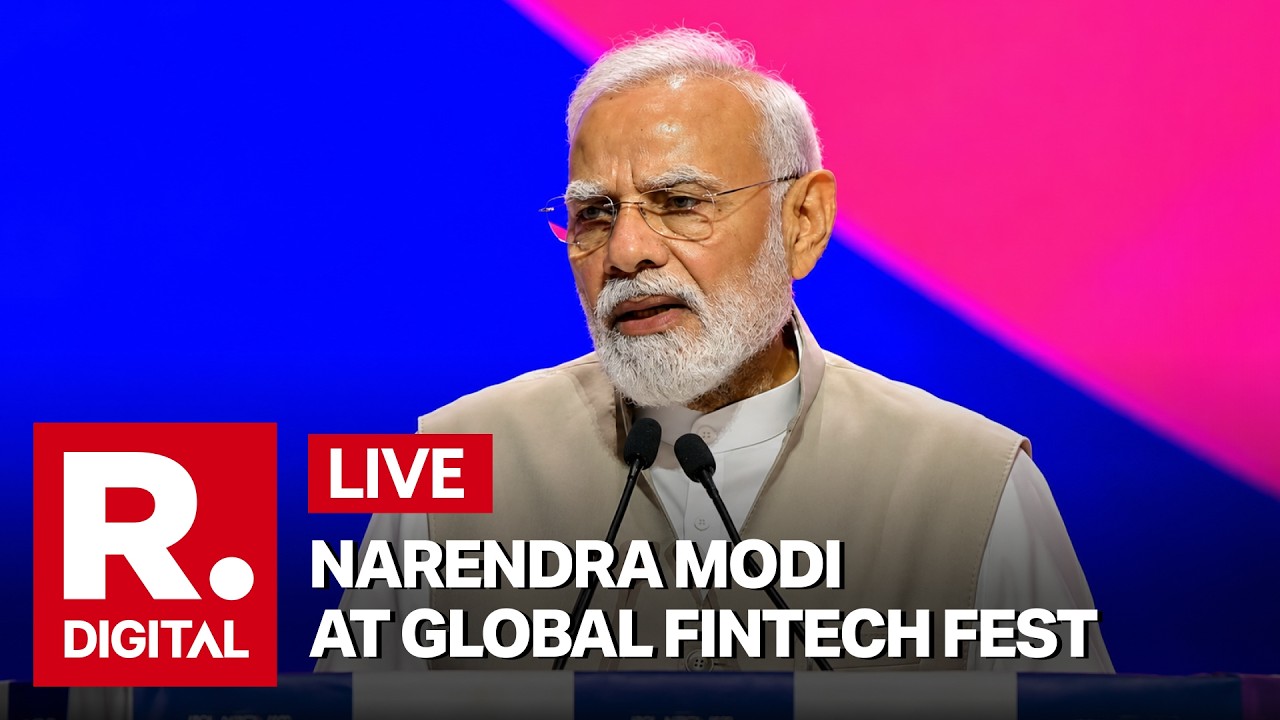 Narendra Modi LIVE: Prime Minister Addresses Global Fintech Fest In Mumbai