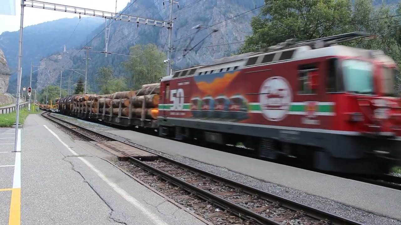 Zug um Zug 2022_2  - Betriebsalltag bei der RhB - Zwischen Reichenau und Thusis