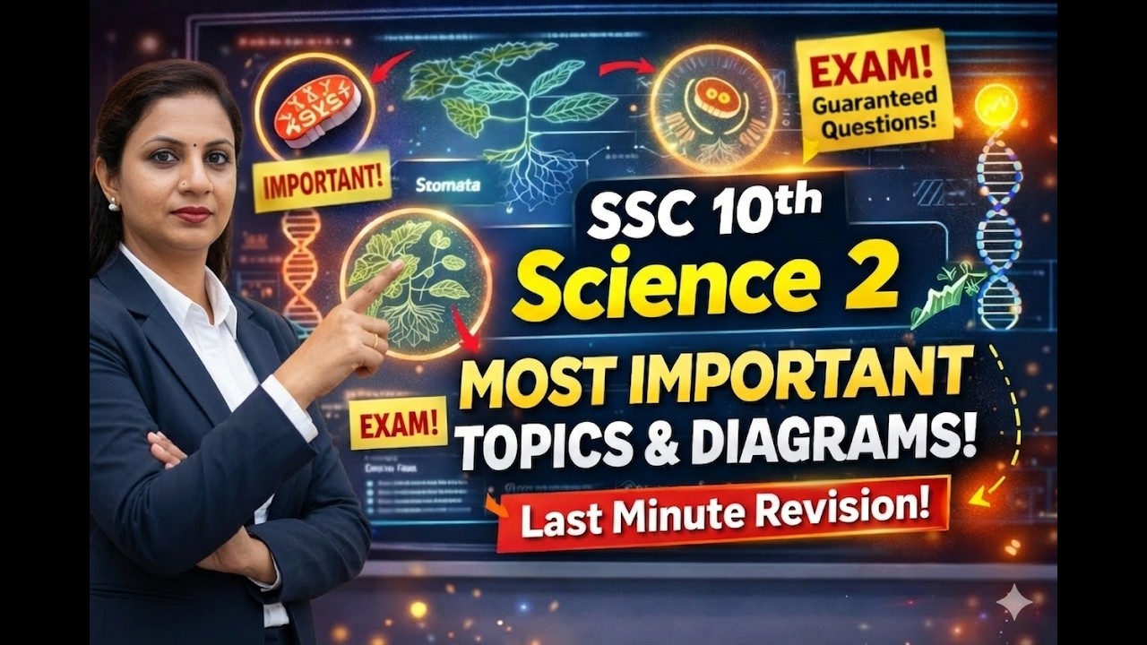 Class 10 SSC | Complete Biology Exam Revision | All Chapters One Shot | Board Exam 2026
