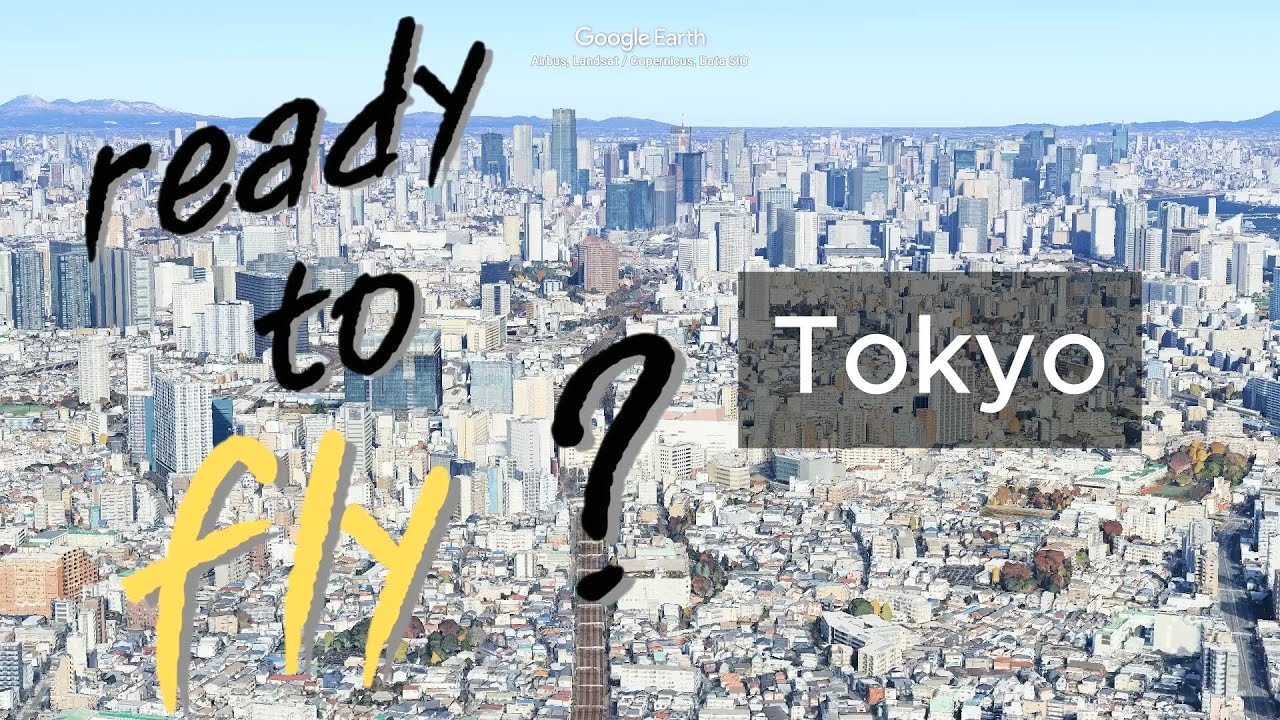 Free Flight over Tokyo | Speedy Aerial Adventure