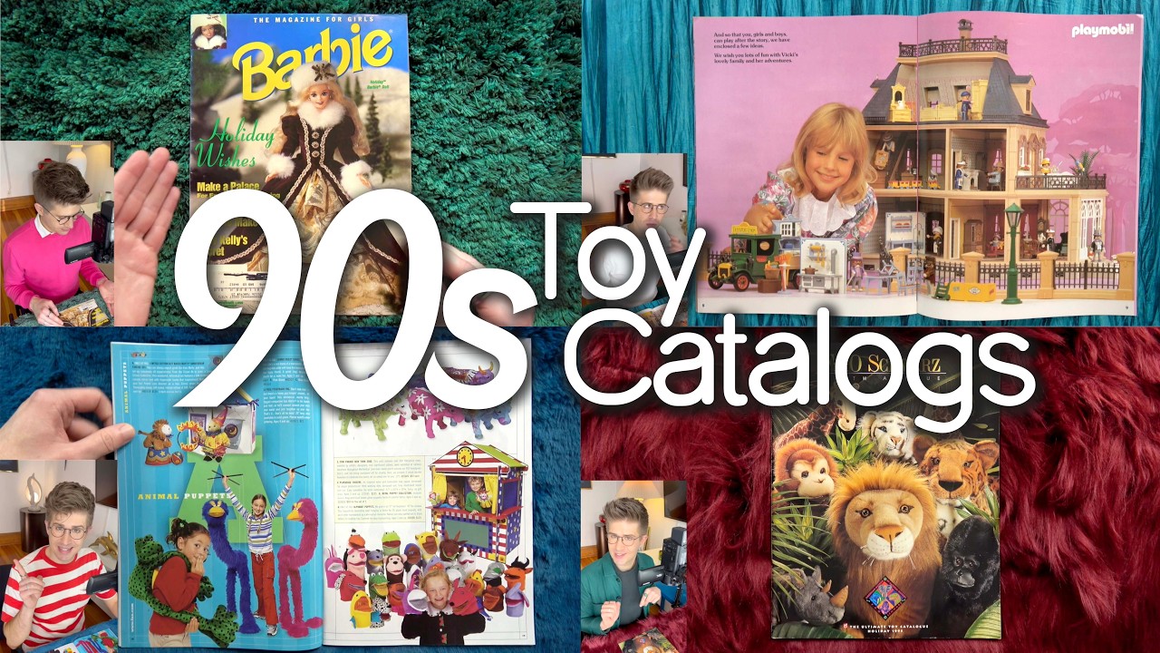 BEST of 90s Toy Catalogs *4 HOURS of flip throughs*