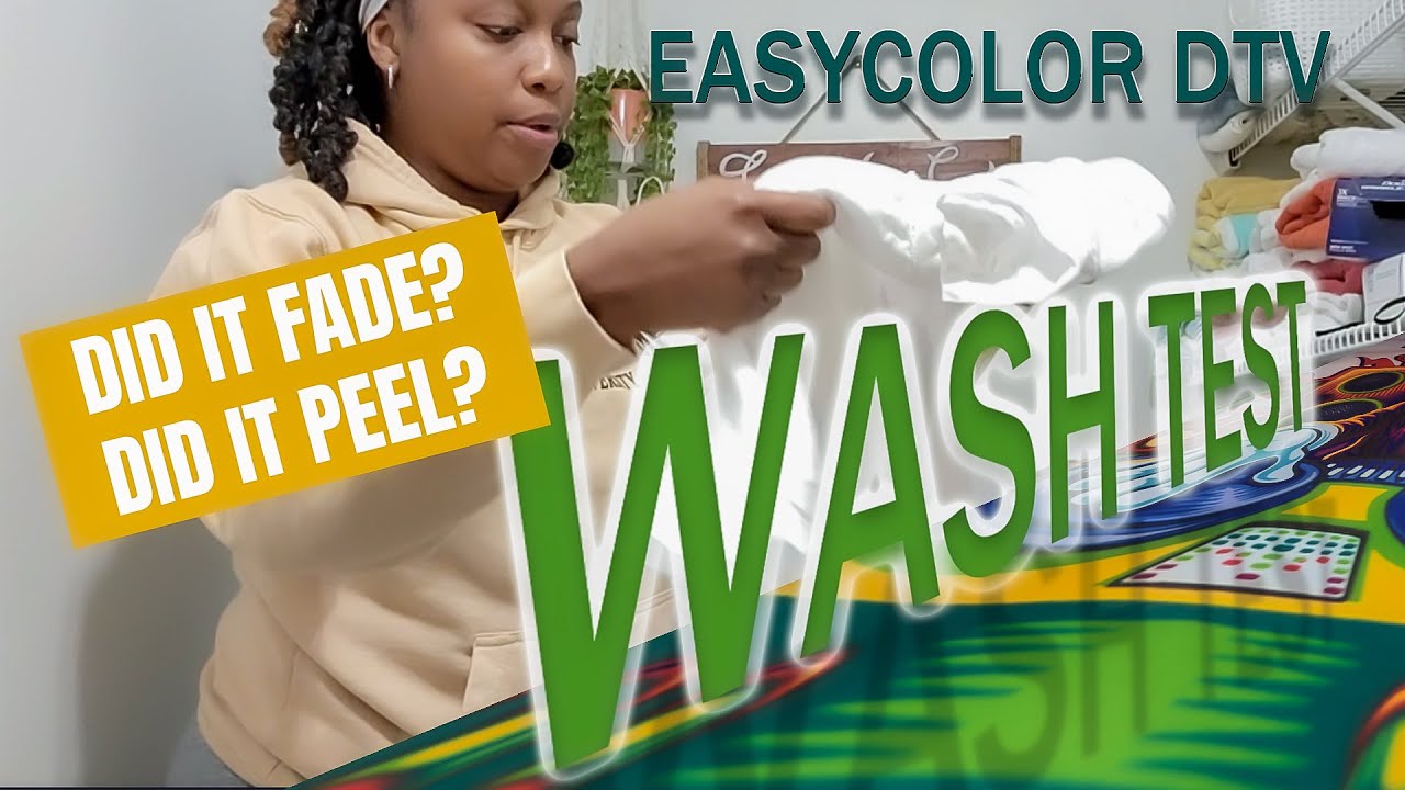 SISER EASYCOLOR DTV QUICK WASH TEST | HOW DID IT TURN OUT??
