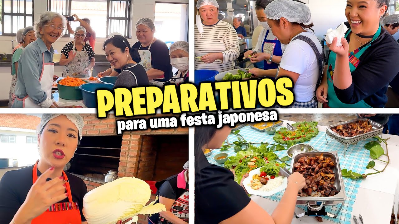 PREPARATIVOS PARA UMA FESTA JAPONESA | Blog das irm&atilde;s
