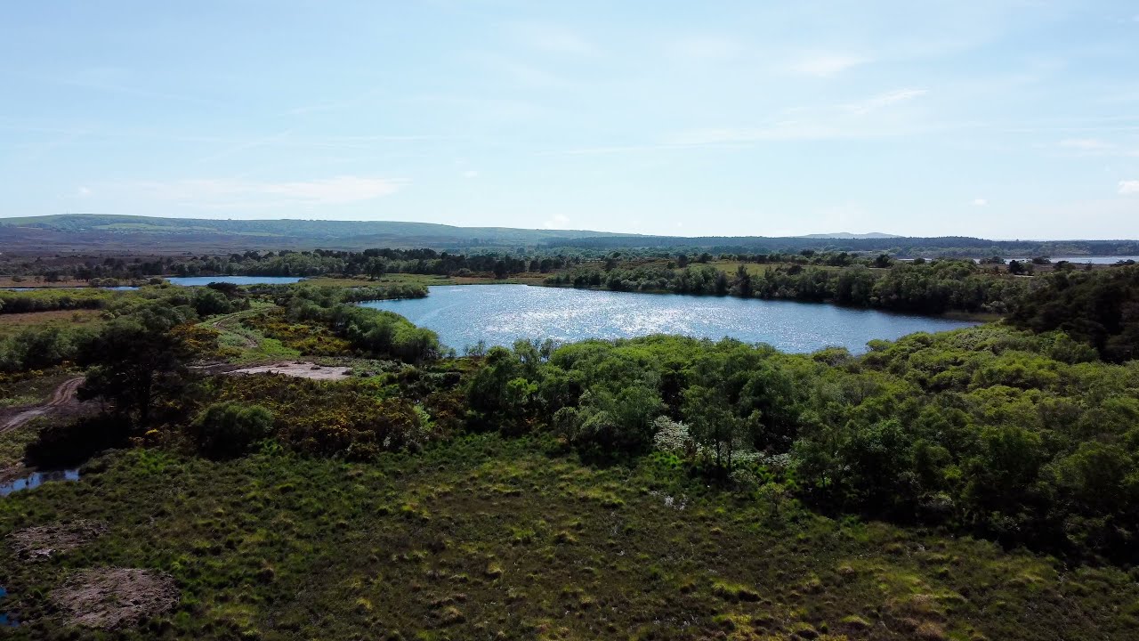 4K Drone Aerial Video of Little Sea, Studland, Swanage, Dorset, UK