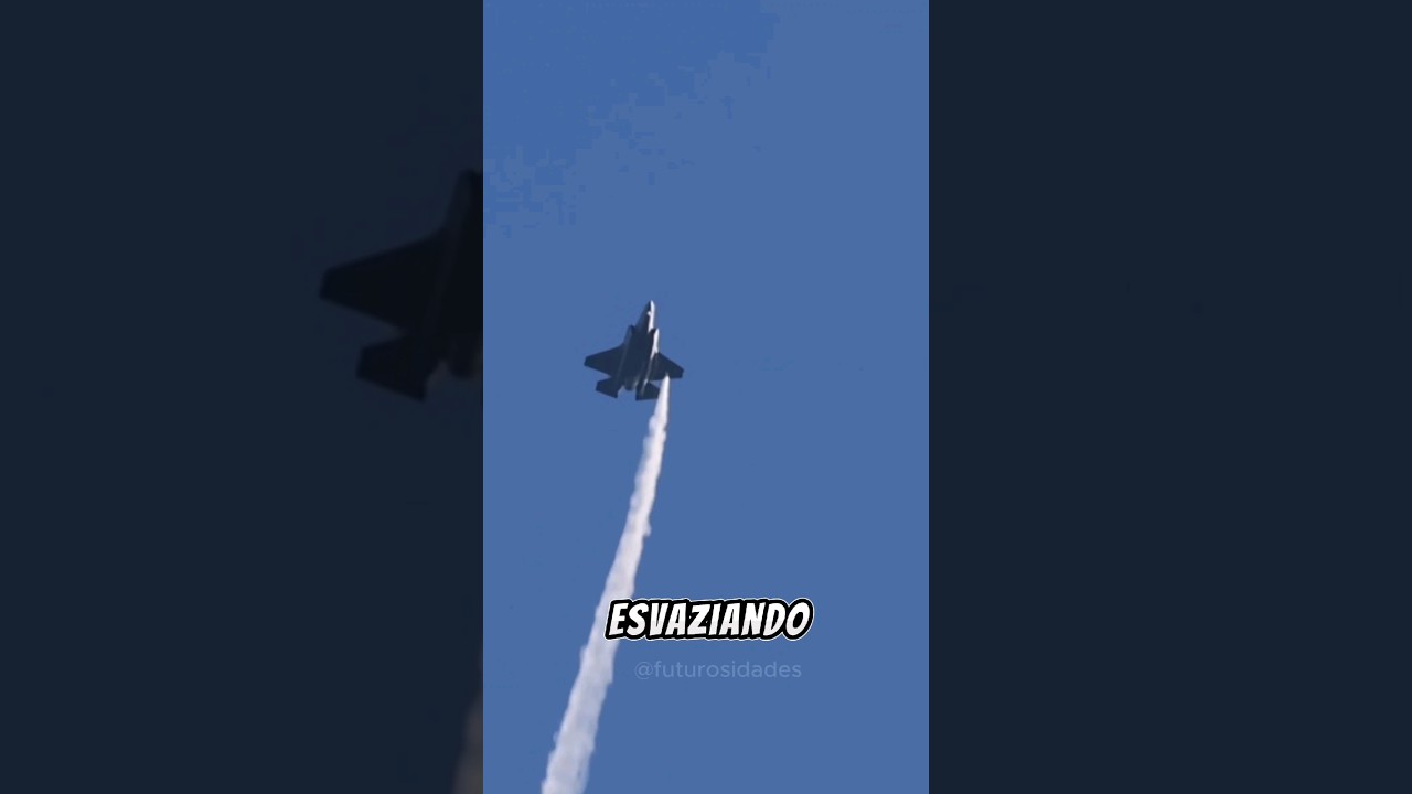 Por que despejam combust&iacute;vel? #ca&ccedil;a #militar #tecnologiamilitar  #avia&ccedil;&atilde;o  #tecnologia