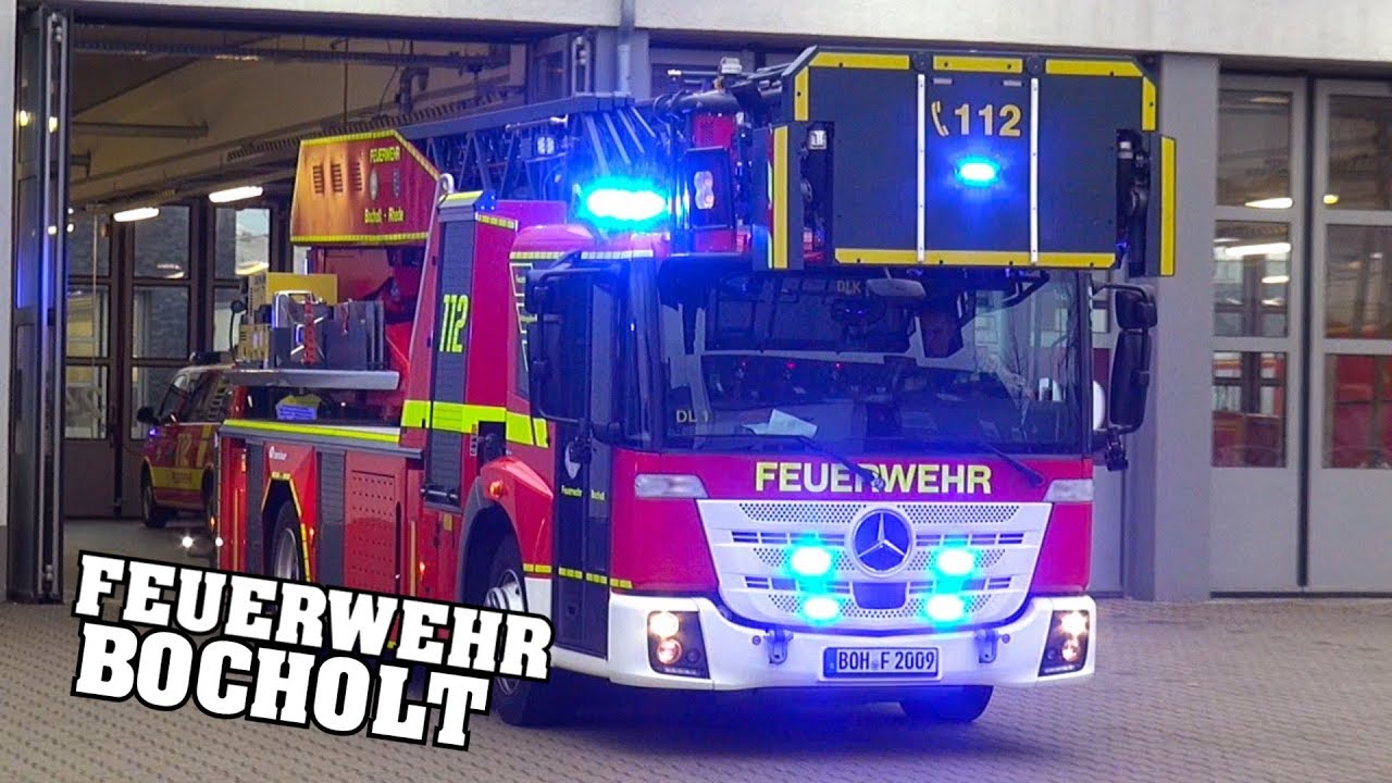 [NEUES DESIGN & PRESSLUFT] - Feuerwehr BOCHOLT | Löschzug mit RTW