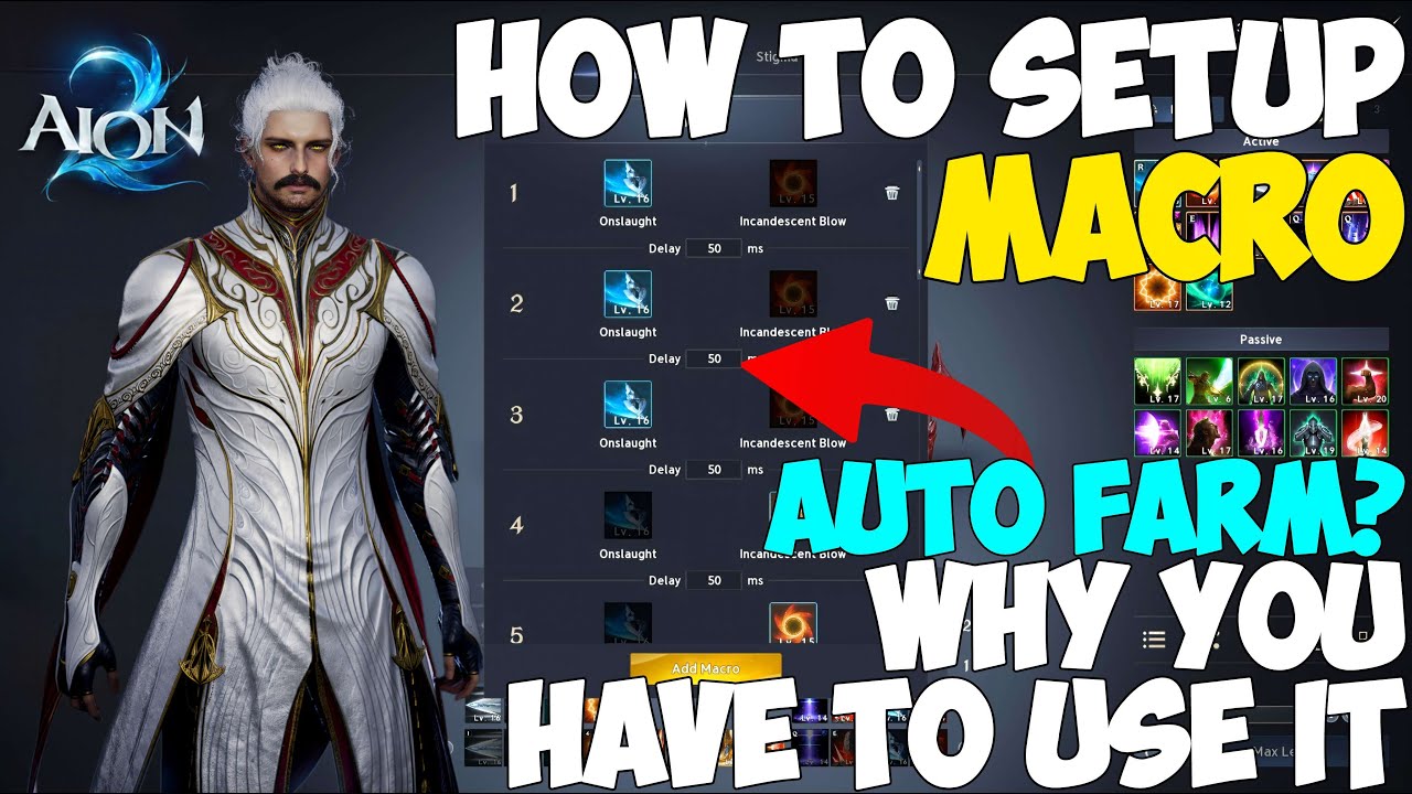 Система макросов AION 2: пошаговое руководство по настройке.