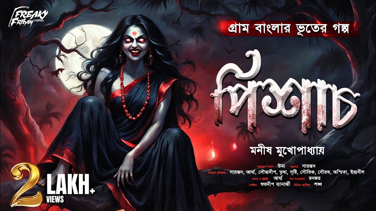 পিশাচ | মনীষ মুখোপাধ্যায় | গ্রাম বাংলার ভূতের গল্প | ভয়ঙ্কর ভয়ের গল্প | ভয়ের গল্প | horror! | Scary!