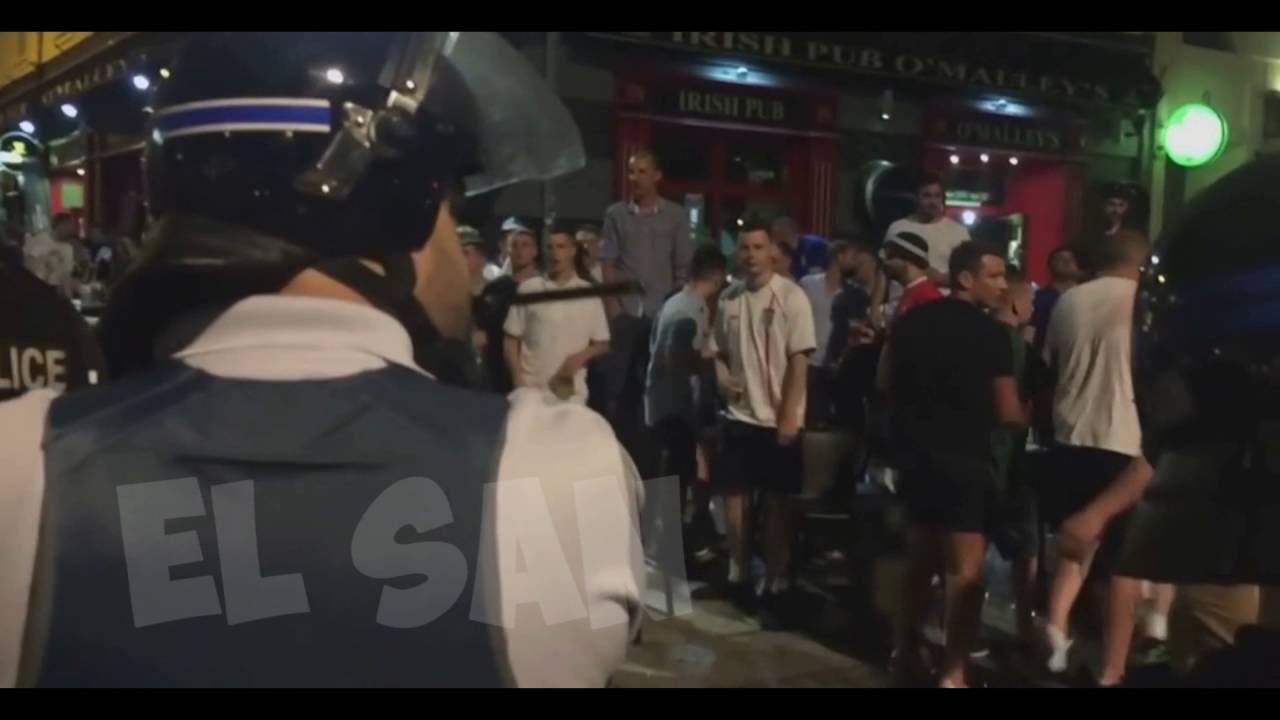 EURO2016: England Fans & Local Youths Clash In Marseille