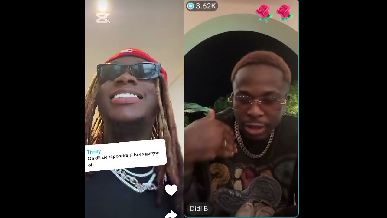 Didi B parle a cœur ❤️ ouvert sur un Live tiktok Es qui s'adresse aux ultras ? Question de himra ?