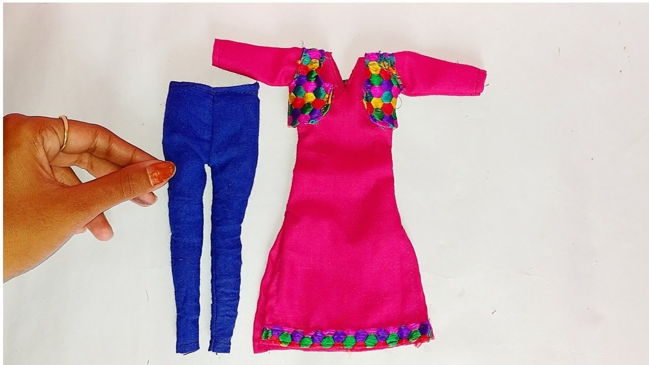 Making Miniature Kurti legi | Doll Kurti | D creating Extra