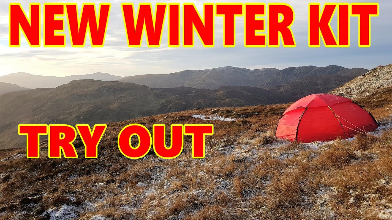 Testing out new winter kit / Summit Camp / Hillwalking / Scottish Hills