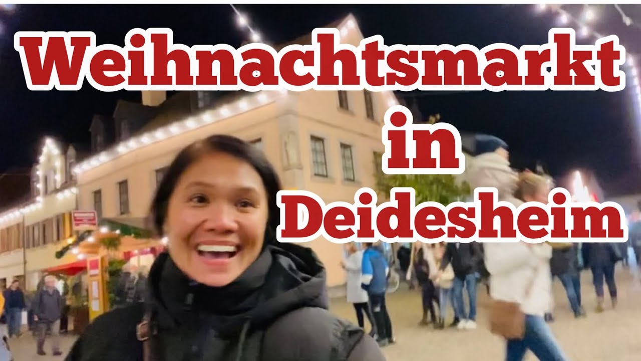 Weihnachtsmarkt in Deidesheim || Christmas Market 2022 || Walking Tour