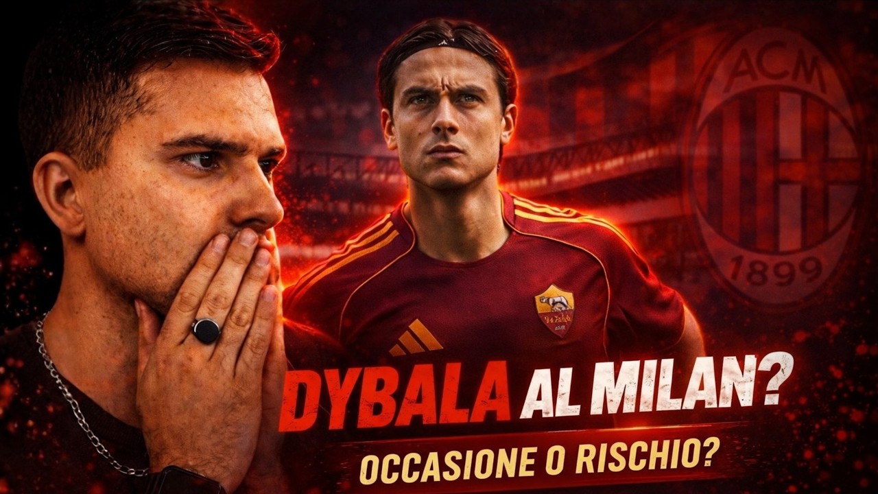 BOMBA DYBALA: VUOLE IL MILAN! OCCASIONE O RISCHIO?