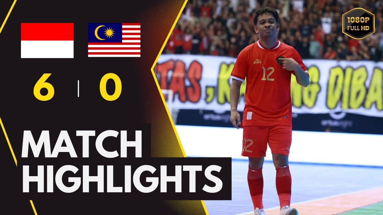 HIGHLIGHTS OF THE INDONESIAN NATIONAL FUTSAL TEAM vs. MALAYSIA • FRIENDLY INTERNATIONAL MATCH