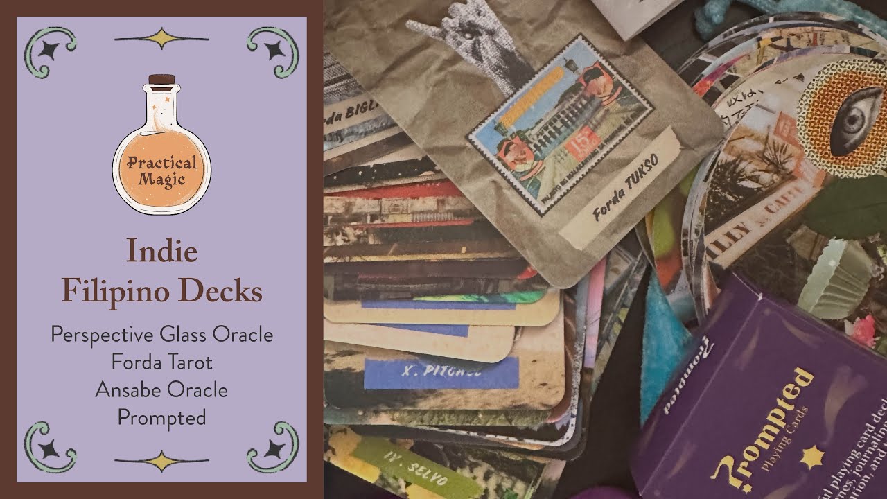 Indie Filipino Tarot and Oracle Decks