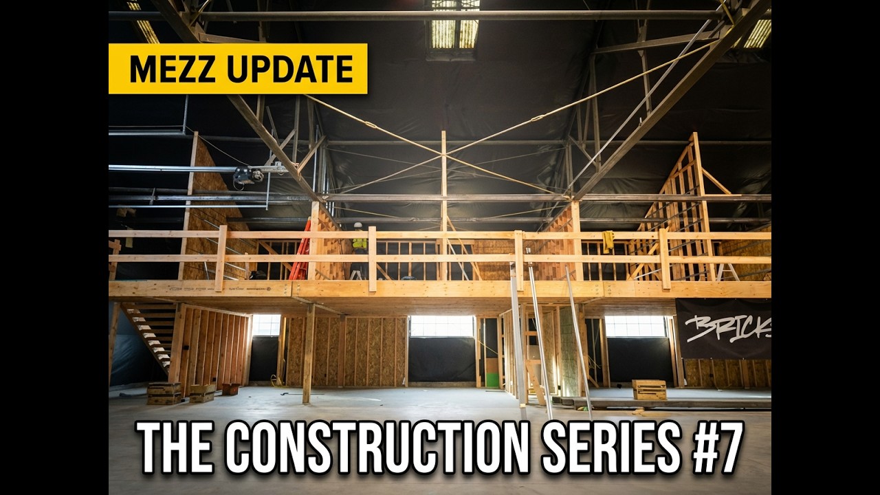 Bricks The Construction Series #7 - Framing Completion and Electrical Rough In