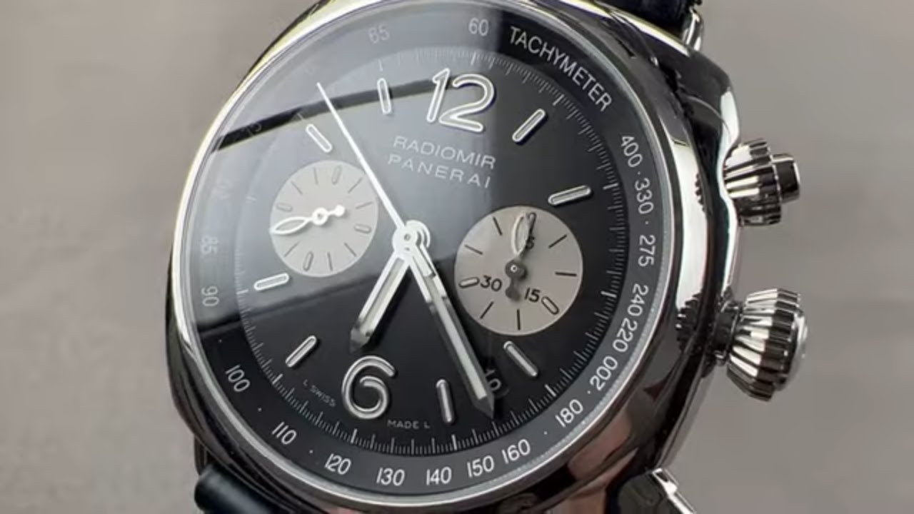 Panerai Radiomir Chrono PAM00163 Valjoux 234 Watch Review