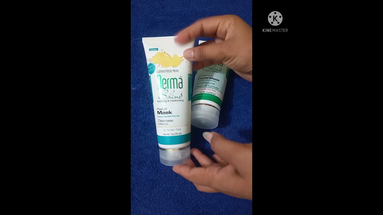 Derma Shine Clay Mask and Peel of Mask Review.
