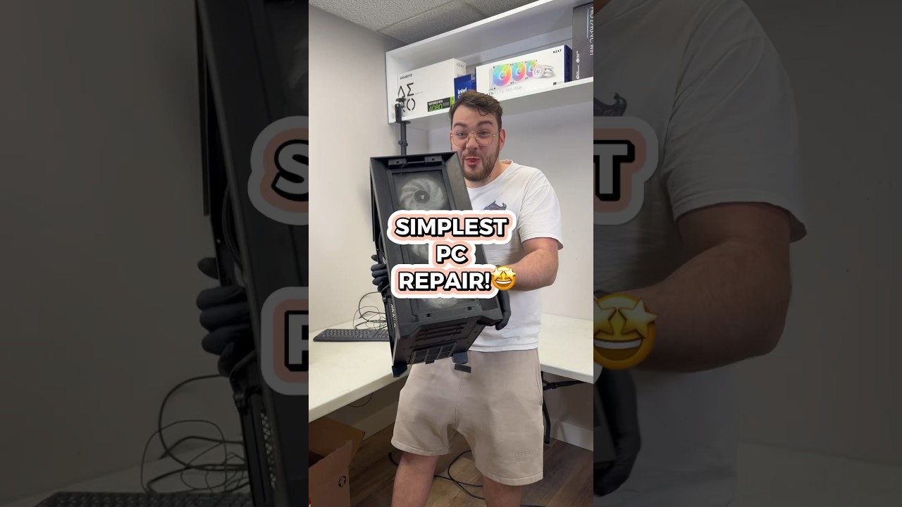 Simplest PC repair! 🤩