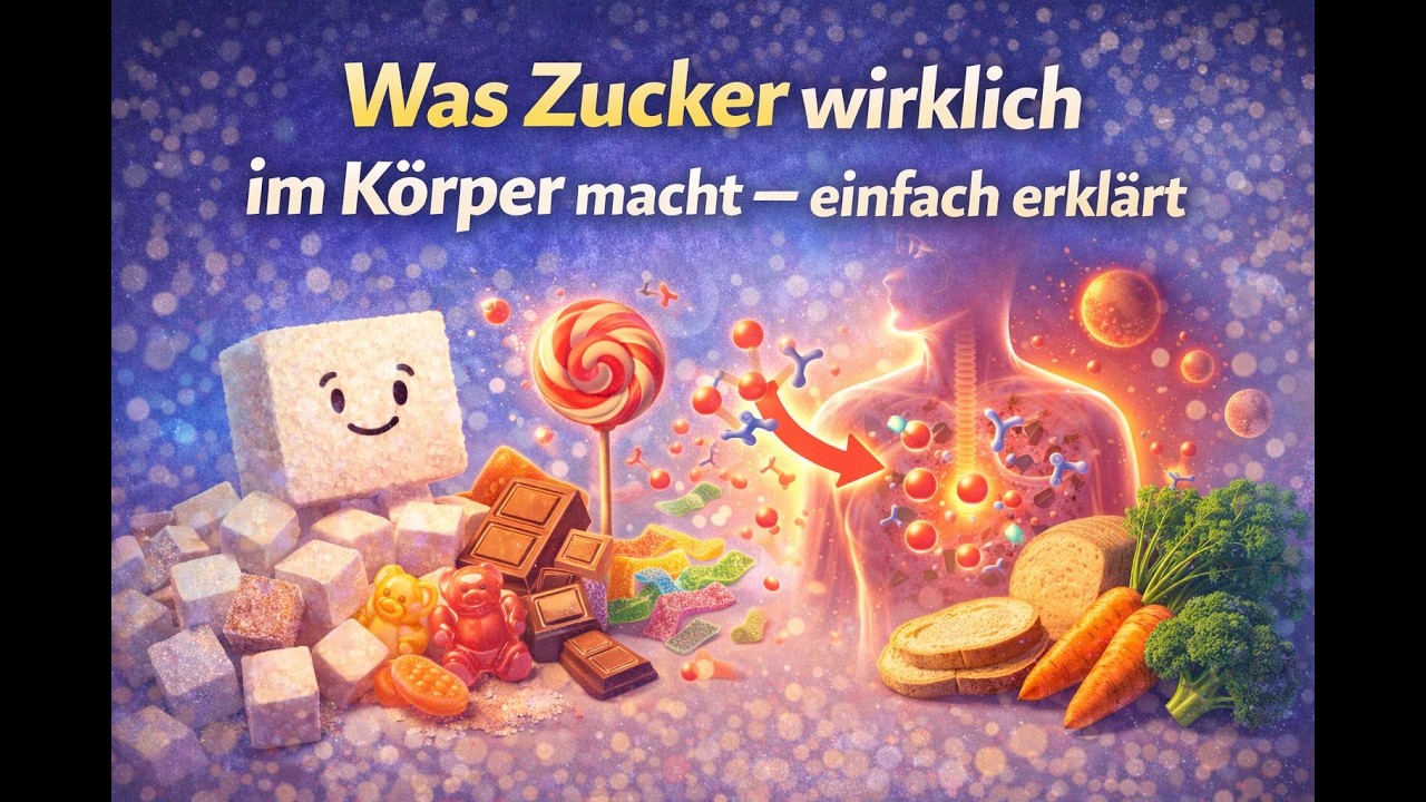 Zucker liefert Energie – kann dem Körper aber auch schaden. Leichter Erklärt, wie Zucker wirkt.